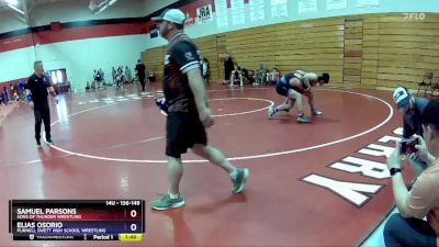 136-149 lbs Round 1 - Samuel Parsons, Sons Of Thunder Wrestling vs Elias Osorio, Purnell Swett High School Wrestling