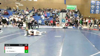 142 lbs Cons. Round 3 - Allen Priamos, Syracuse vs Chaz Barker, Fremont Wrestling Club