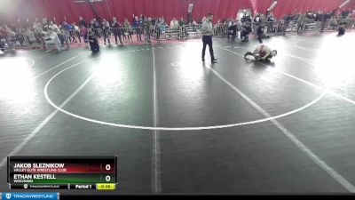 98 lbs Cons. Round 2 - Jakob Sleznikow, Valley Elite Wrestling Club vs Ethan Kestell, Wisconsin