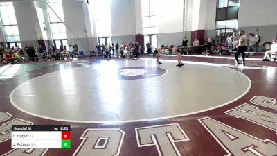 133 lbs Round Of 16 - Caden Hagler, Virginia Tech vs Jude Robson, Roanoke College