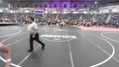 95 lbs Round Of 32 - Jenesis Naranjo, Colorado Outlaws vs Andrew Bejarano, Westy Futures Wolfpack