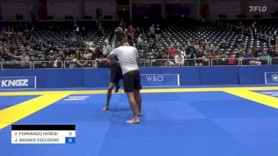 VICENTE FERNANDO HERESI ABARCA vs JORGE ANDRES ESCUDERO BARBA 2022 Pan IBJJF Jiu-Jitsu No-Gi Championship