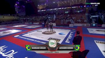 Max Carvalho vs Alexandre Moreno 2018 Abu Dhabi World Pro