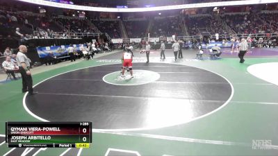 I-285 lbs Cons. Round 2 - Qymani Viera-Powell, Union-Endicott vs Joseph Arbitello, East Meadow