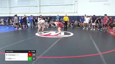 133 lbs Pools - Mason Comegys, Rebellion vs Tanner Tutku, Rogue W.C. (OH)