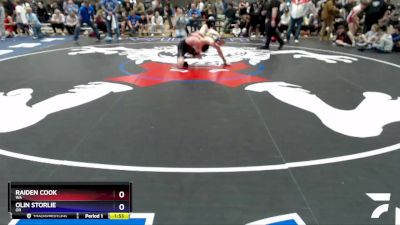 119-125 lbs Round 2 - Raiden Cook, WA vs Olin Storlie, OR