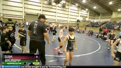 84 lbs Quarters & Wb (16 Team) - JAXON MORALEZ, West Coast Riders vs Kaden Cole, Westlake