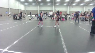 65-75 lbs Round 4 - Aaliyah Lee, Matoaca Wrestling Club vs Emerson Rangel, Powerhouse Wrestling Academy