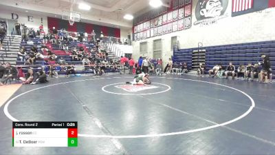 150 lbs Cons. Round 2 - Thomas DeBoer, Poway vs Josh Rosson, El Capitan