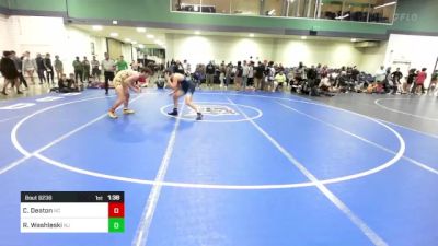 150 lbs Consi Of 32 #1 - Caleb Deaton, NC vs Rhett Washleski, NJ