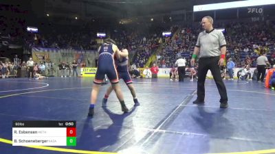 90 lbs Consy 2 - Rj Esbensen, Methacton vs Bode Schoeneberger, Nazareth