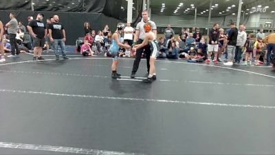 80 lbs Semis (4 Team) - Brennan Reber, Buffalo Valley WC vs Elijah Barskiy, Grit Mat Club