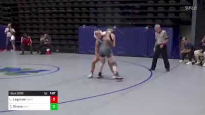 110 lbs Semifinal - Layla Lagunas, Hampstead, MD vs Carlie Ciresa, East Stroudsburg, PA