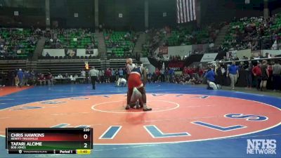 220 lbs 3rd Place Match - Chris Hawkins, Hewitt-Trussville vs Tafari Alcime, Bob Jones