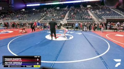 100-108 lbs 1st Place Match - Teagan Rakisits, Glenrock Wrestling Club vs Peyton Arnhold, Shoshoni Sharp Shooters