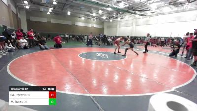 145 lbs Consi Of 16 #2 - Anthony Perez, Ontario vs Michael Ruiz, Charter Oak