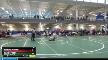 75 lbs Round 2 (8 Team) - Gunner Perkins, Graham vs Mason Pitzen, Anthony Wayne