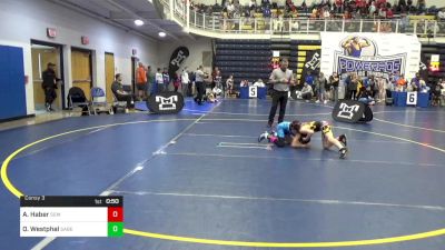 74 lbs Consy 3 - Avery Haber, Sem vs Oliver Westphal, Sabertooth W.C.