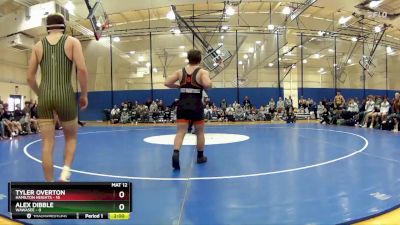 190 lbs Semis & Wb (16 Team) - Donovan Blair, Wawasee vs Joey Sigler, Hamilton Heights