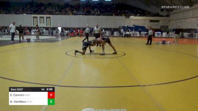 Match - Sean Cannon, Northern Colorado vs Ben VomBaur, Unattached