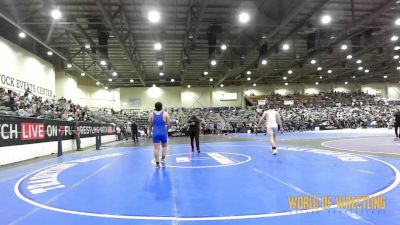 170 lbs Consi Of 16 #2 - Christian Pebley, Ponderosa vs EZRA GONZALEZ, Tulare Titans Wrestling Club