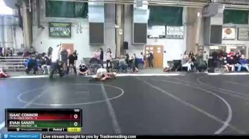 100 lbs Round 2 (4 Team) - Evan Sanati, Dynasty Bad Boy vs Isaac Connor, PA Alliance White