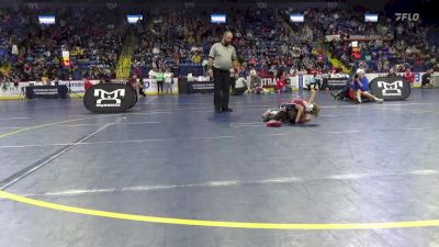 45 lbs Round Of 32 - Rhett Jenkins, Southern Huntingdon vs Kaden Slebodnik, Belle Vernon