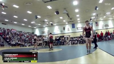 190 lbs Quarters & Wb (16 Team) - Colin Weiand, Rochester vs Connor Pratt, Prairie Heights