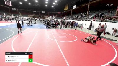 66 lbs Rr Rnd 2 - Gabriel Moreno, Grant County Elite WC vs Nicholas Rubio, NM Beast