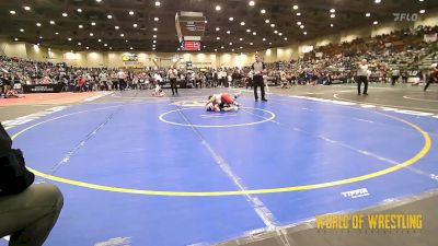 100 lbs Quarterfinal - Luci Tiankee, Bitetto Trained Wrestling vs Marley Hemmer, Red Star Wrestling Academy