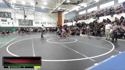 126 lbs Champ. Round 1 - Gael Delgado, Warren vs Che Chatterji, Redondo Union