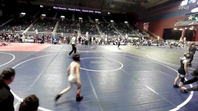 54 lbs Semifinal - Edward Bonney, Pomona Elite vs Timber Weber, Athlos WC