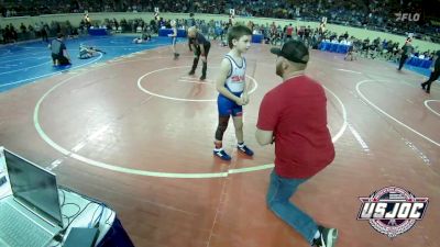 75 lbs Quarterfinal - Zachery Stanford, Smith Wrestling Academy vs Brock Lowe, Winfield Youth Wrestling Club