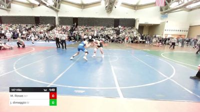 147-H lbs Round Of 64 - Matthew Rosas, Olympic vs Jack Dimaggio, Barn Brothers