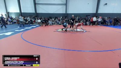 141-147 lbs Round 1 - Coral Averett, Red Devil Mat Club vs Joreenalynn Tupai, FordDynastyWrestlingClub