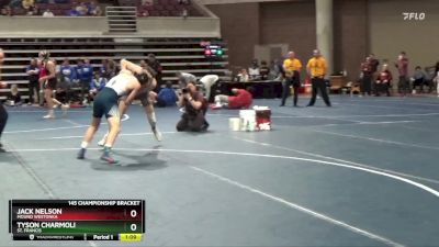 145 Championship Bracket Semifinal - Jack Nelson, Mound Westonka vs Tyson Charmoli, St. Francis