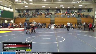 285 lbs Cons. Round 2 - Enrique Hernandez, El Cajon Valley vs Julian Young, Helix