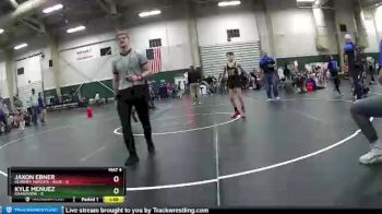 77 lbs Finals (2 Team) - Jaxon Ebner, Kearney Matcats - Blue vs Kyle Menuez, Grandview