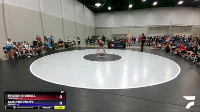 97 lbs Round 2 (6 Team) - Ryleigh Sturgill, Tennessee vs Kaitlynn Fouty, Indiana