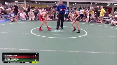 76 lbs Round 7 (8 Team) - Ryder Ascherl, Revival Orange vs Noah Molina, Terps Xpress ES