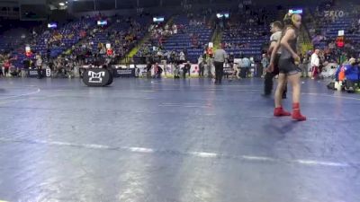 75 lbs Semifinal - Vivian Anderson, Mt. Lebanon vs Harper Berkley, Meyersdale