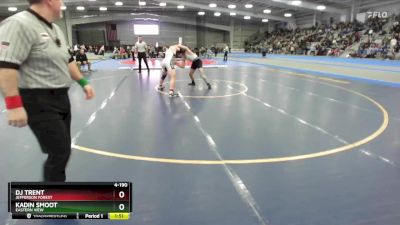 4-190 lbs Semifinal - Dj Trent, Jefferson Forest vs Kadin Smoot, Eastern View