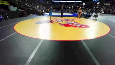 160 lbs Round Of 16 - Evelyn Vargas, Merced vs Leilani Lemus, Clovis