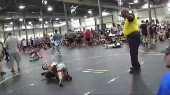 67 lbs Quarterfinals (8 Team) - Grayson VanValkenburg, Ares vs Kamari Tate, American Gladiators-Blue