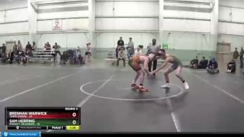 115 lbs Round 3 (8 Team) - Sam Herring, Dynasty Crusaders vs Brennan Warwick, Terps Xtreme