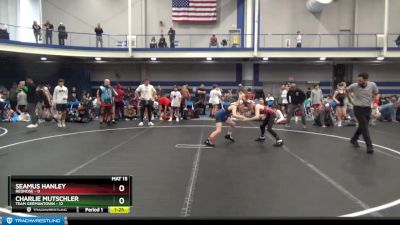 84 lbs Round 3 (8 Team) - Seamus Hanley, Rednose vs Charlie Mutschler, Team Germantown