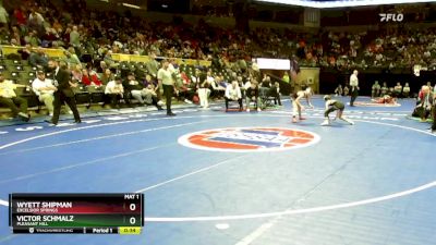 106 Class 2 lbs Cons. Semi - Wyett Shipman, Excelsior Springs vs Victor Schmalz, Pleasant Hill