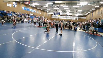 135 lbs Cons. Round 3 - Joshua Moore, West Jordan vs Aaron Williams, Bruin Wrestling Club