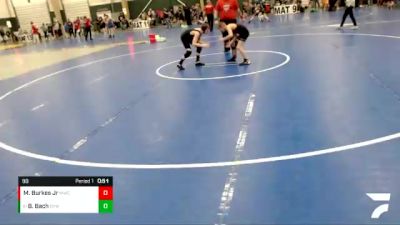 90 lbs Cons. Round 3 - Braylon Bach, Brandon Youth Wrestling vs Madison Burkes Jr, MAC Wrestling Club