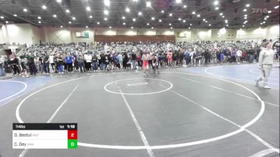 114 lbs Quarterfinal - Dakota Bestul, Institue Of Combat vs Cash Day, Ama